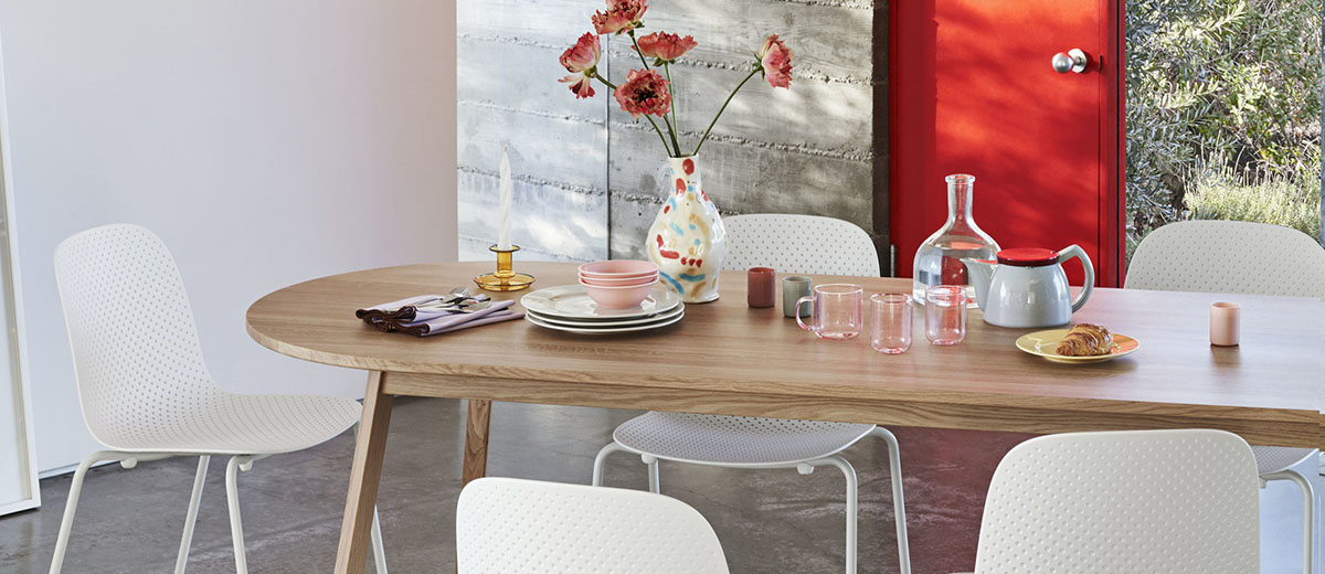 Triangle Leg Table